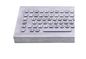 106 Keys Industrial Metal Keyboard With Trackball Stainless Steel Material