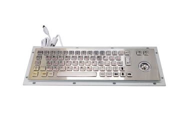Tastiera industriale bilingue del pc PS2, tastiera del Usb di 66 chiavi con la sfera rotante