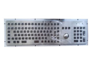 Tastiera di computer del metallo di USB di 107 chiavi con la sfera rotante industriale/tastiera numerica