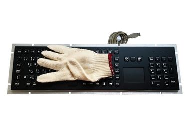 Guarnizione marina marina della tastiera dell'acciaio inossidabile sigillata con 107 chiavi irregolari