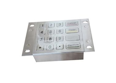 Tastiera della macchina di Industrial Bank di 4 x 4 16 chiavi con i fori del supporto del pannello del metallo