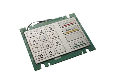 Tastiera della macchina della Banca del PCI CDM per il DES TDES, tastiera di AES dell'acciaio inossidabile di 16 grande chiavi