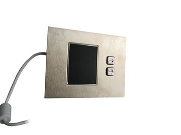 Supporto del pannello del dispositivo di puntamento del touchpad dell'acciaio inossidabile con 2 bottoni di topo
