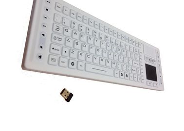 Tastiera senza fili di tocco di multimedia durevoli, tastiera di computer industriale incastonata