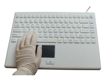 Tastiera senza fili irregolare con il touchpad, tastiera pulibile della guarnizione di Taiwan del computer portatile