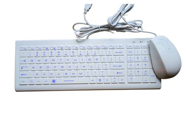Il topo industriale della tastiera del silicone IP68 combinato con USB si protegge contro l'acqua